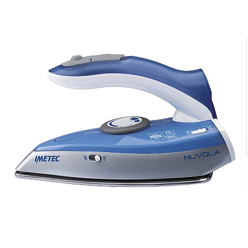 Imetec Nuvola Fer à vapeur Semelle en acier inoxydable Bleu, Gris 1000 W