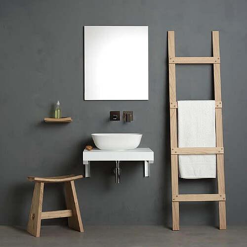 Kiamami Valentina ARMOIRE DE TOILETTE DE 60 CM AU DESIGN MODERNE ET MODULAIRE