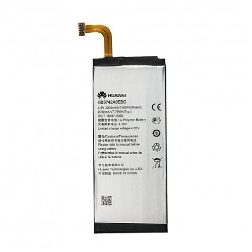 HUAWEI - BATTERIE ORIGINALE POUR HUAWEI G620S et P6 - HB3742A0EBC