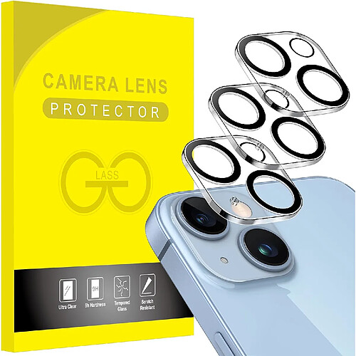 Verres Protection Camera Arriere X3 Pour iPhone 14 Little Boutik®