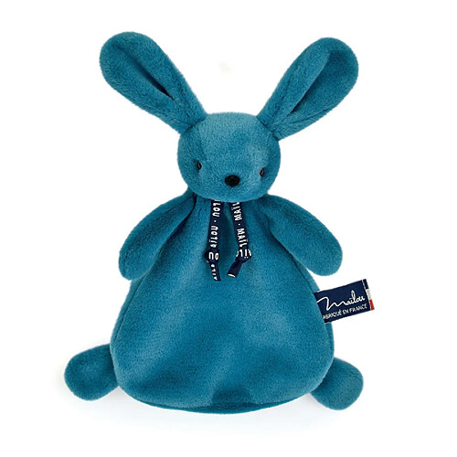 MAïLOU Dorlotin doudou lapin bleu minéral MA0186