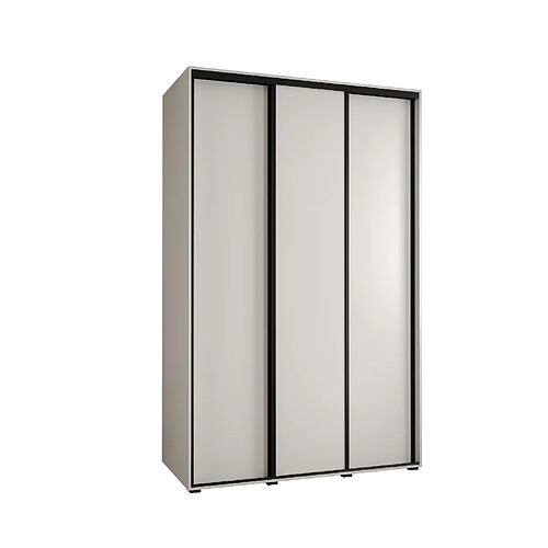 Abiks Meble Armoire DAVOS 1 À Portes Coulissantes 235,2/150/60 3 Portes