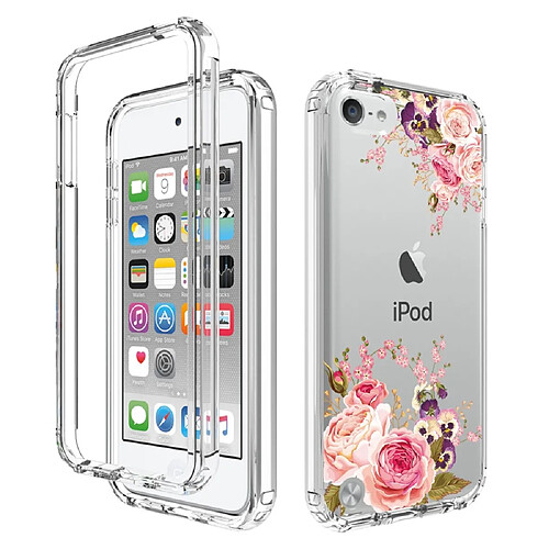 Coque en TPU anti-rayures pour votre iPod Touch 5/Touch 6/Touch (2019) - une rose