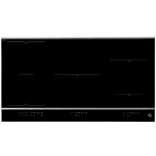 Table de cuisson à induction 90cm 5 feux 11100w noir - dpi7966xs - DE DIETRICH