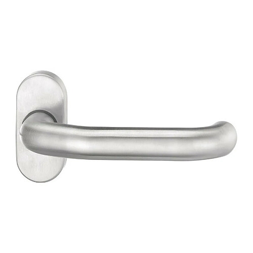 Poignée porte 1800/2033 Inox EST ov.8mm coudé.EDI