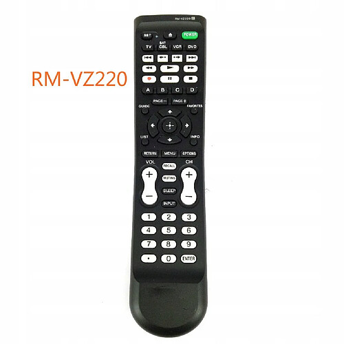 GUPBOO Télécommande Universelle de Rechange Pour SONY SAT TV lecteur DVD BD DVR magnétoscope Fe