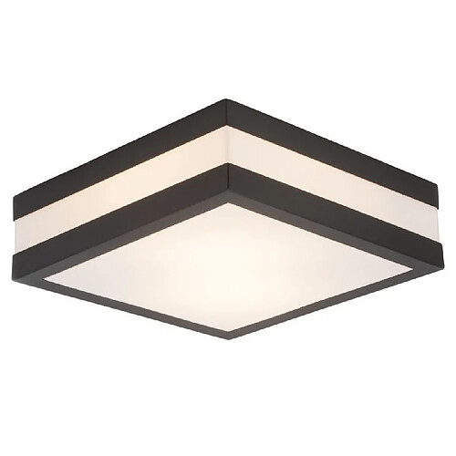 Brilliant (Lighting) Plafonnier extérieur MATTEO anthracite 2x11W