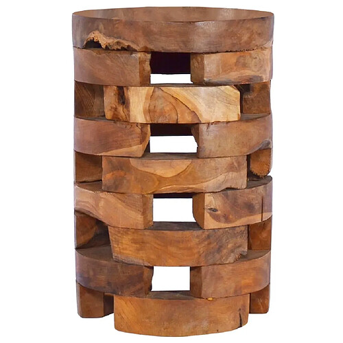 Maison Chic Table de chevet,Table de nuit,Table d'appoint pour salon 30x30x45 cm Bois de teck massif -MN11890