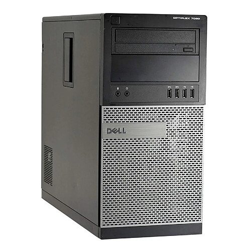 PC Tour Dell 7020 Intel Core i3-4130 RAM 4Go Disque Dur 500Go Windows 10 Wifi · Occasion