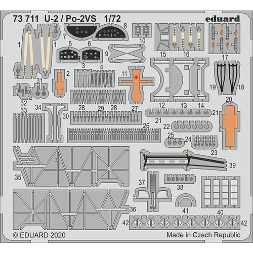 U-2/Po-2VS for ICM - 1:72e - Eduard Accessories