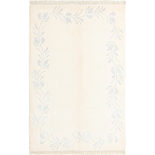 Vidal Tapis de laine 185x122 beige Darya