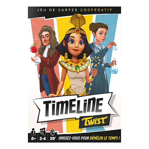 Jeu de culture générale Asmodee Timeline Twist