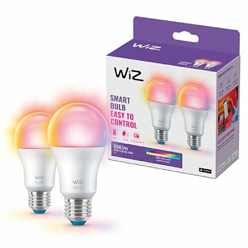 WiZ Ampoules Wi-Fi Couleur E27