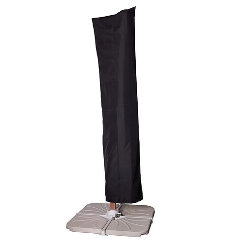 BigBuy Outdoor Housse pour parapluie Tiber Noir 65 x 240 cm