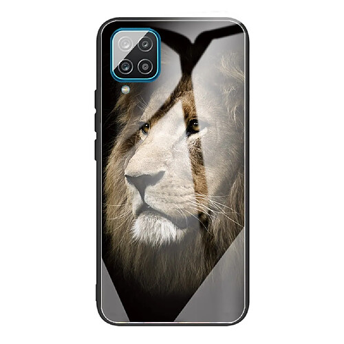 Coque en TPU anti-rayures, hybride Lion pour votre Samsung Galaxy A12