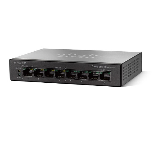 CISCO SMALL BUSINESS - SWITCH SF100D-08