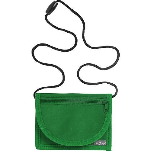 PAGNA Pochette tour de cou, nylon, vert ()