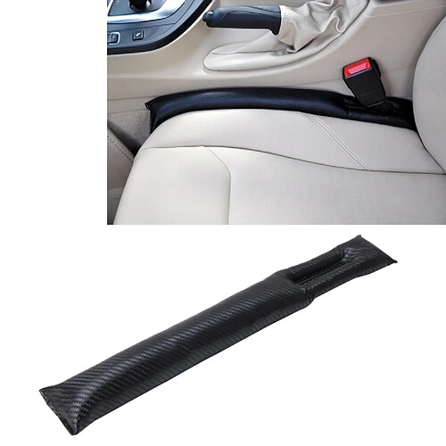 Wewoo 2 PCS DIY Car Styling Artificielle En Cuir Siège Anti Tampon Pad Housse de Couverture