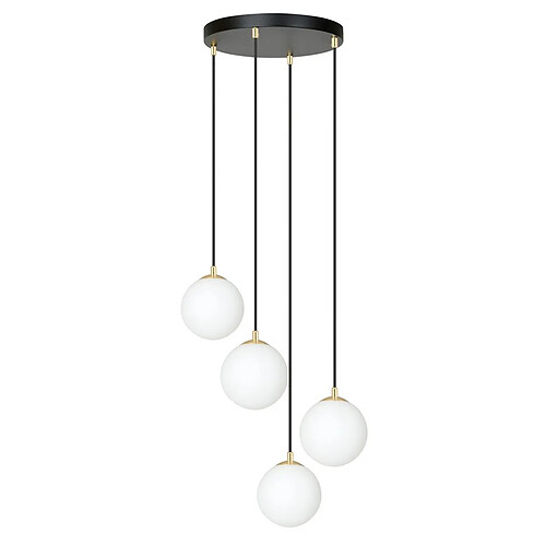 EPIKASA Suspension Royal, Noir, Acier, 40x100x40 cm