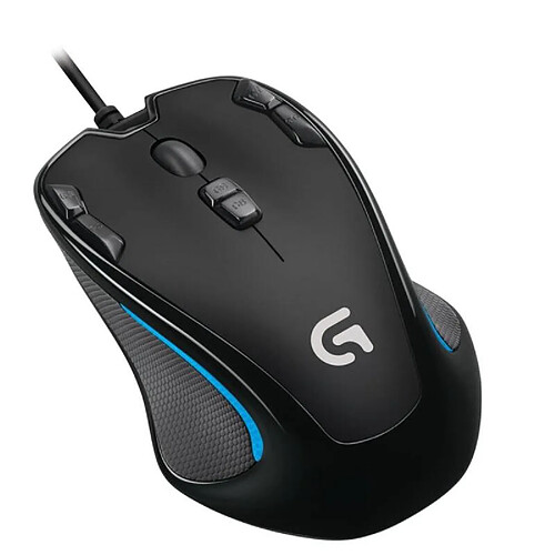 Universal Souris gaming câblée, ordinateur USB, photoélectrique, 9 touches, macro-programmation, rentable