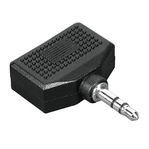 HAMA Adaptateur audio fiche jack 3,5 mm - 2 x prise jack 3,5 mm, stéréo