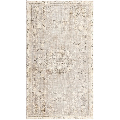 Vidal Tapis de laine 236x135 brun Ultra Vintage