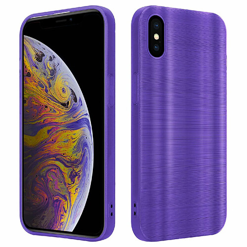 Cadorabo Coque iPhone XS MAX Etui en Lilas