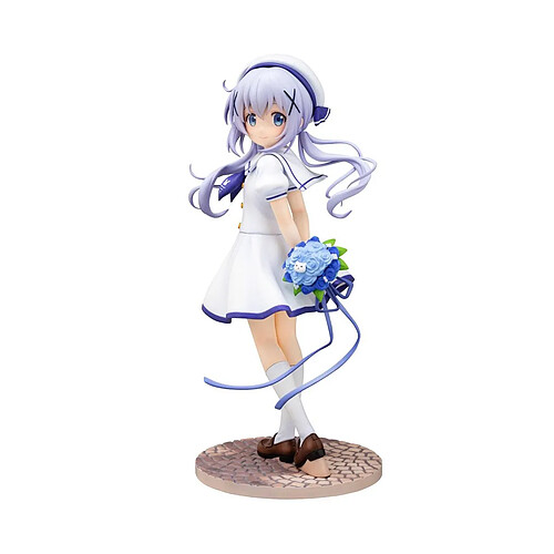 Plum Is the Order a Rabbit - Statuette 1/7 Chino (Summer Uniform) 21 cm