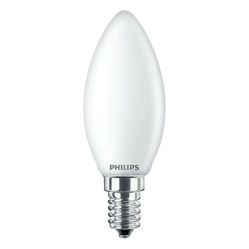 Lampe LED Philips Bougie Blanc F 40 W 4,3 W E14 470 lm 3,5 x 9,7 cm (6500 K)