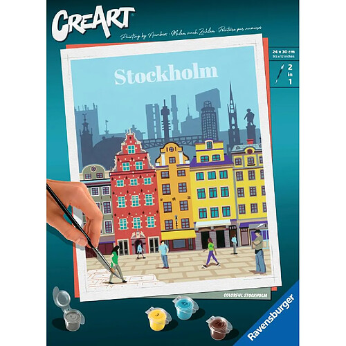 Ravensburger Creart - 24x30 cm - stockholm