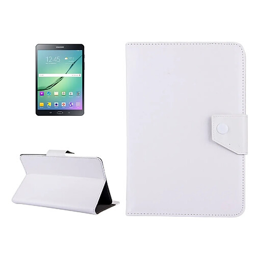 Wewoo Housse Étui blanc pour Samsung Galaxy Tab S2 8.0 T715 / T710, Cube U16GT, ONDA Vi30W, Teclast P86 8 pouces comprimés en cuir Crazy Horse Texture de protection Shell avec support