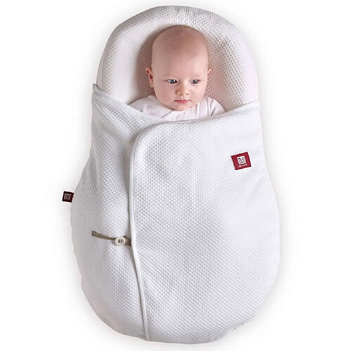 RED CASTLE Couverture bébé Cocoonacover Léger 1,0 tog Blanc