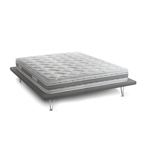 Autrement Matelas Talamo Italia Or Simple, Fabriqué en Italie, Matelas amovible en Mousse à Mémoire de Forme et Waterfoam, Anti-acarien et Hypoallergénique, cm 80x190 h21