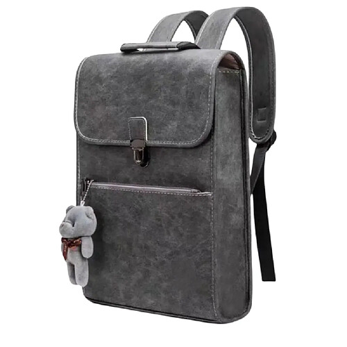 General Sac à dos pour ordinateur portable, étui pour ordinateur portable résistant aux éclaboussures pour la plupart des MacBooks 14-16 pouces Surface-Books Dell HP Lenovo Asus Computers, cadeaux pour hommes femmes(gris)