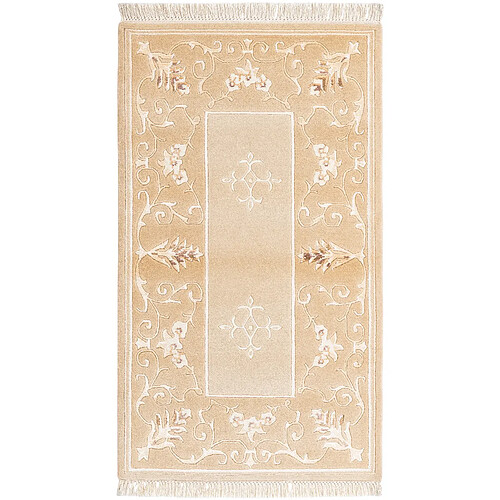 Vidal Tapis de laine 145x84 brun Darya