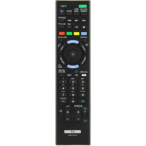 SANAG Rm-Ed060 Telecommande De Remplacement Compatible Avec Sony Lcd Tv Kdl-50W829B Kdl-42W829B Kd-70X8505B Kd-65X8505B Kd-55X8505B Kd-49X8505B Kd-49X8505B Kdl-50W815B Kdl-55W829B Kdl-50W829B