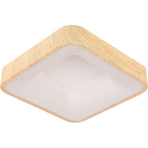 Stoex 30CM Plafonnier Led Moderne Carré Lampe De Plafond 4500K Luminaire Plafonnier Intérieur Pour Chambre À Coucher Salon Café Salle À Manger