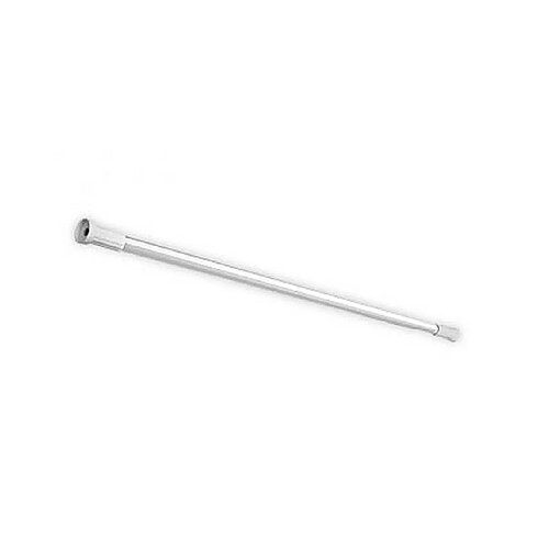 Bisk Tringle pour rideau de douche réglable de 70 à 120 cm aluminium blanc