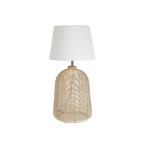 Lampe de bureau Romimex Beige osier 38 x 76 x 38 cm