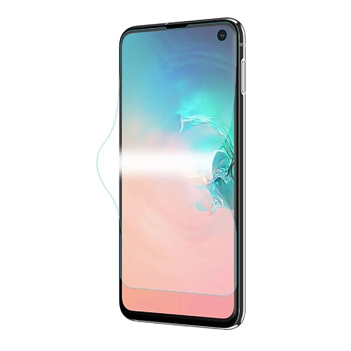 Wewoo Film protecteur 0.1mm 3D de protection anti-déflagrant Hydrogel pour Galaxy S10e, TPU + TPE + Matériau P(Transparent)