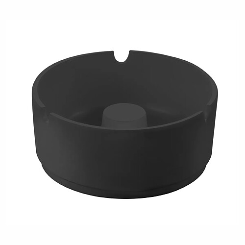 Cendrier de Table Rond Noir Ø 10 cm - Pujadas