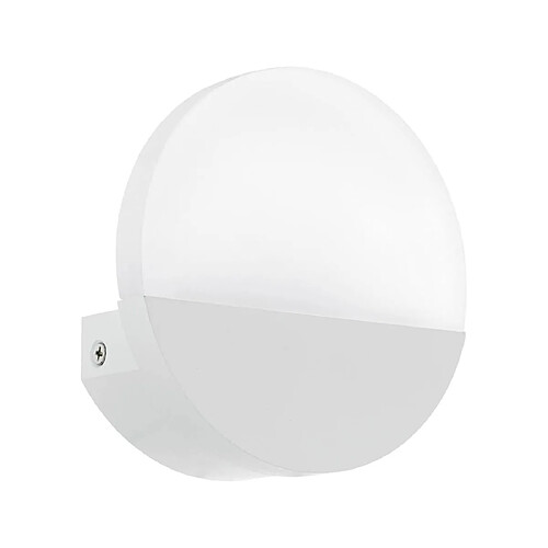 METRASS - Applique murale ronde LED Blanc Ø13cm - Applique Eglo designé par