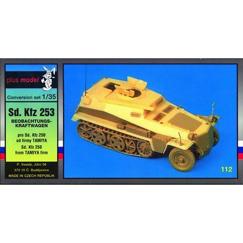 Sd.Kfz 253 Beobachtungswagen Umbausatz für Tamiya-Bausatz- 1:35e - Plus model