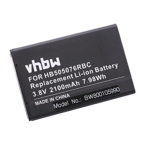 vhbw Batterie convient à Huawei Y3 II 4G, Y3 II 3G, LUA-LU22 téléphone Telefon Smartphone remplace HB505076RBC (2100mAh, 3.8V)