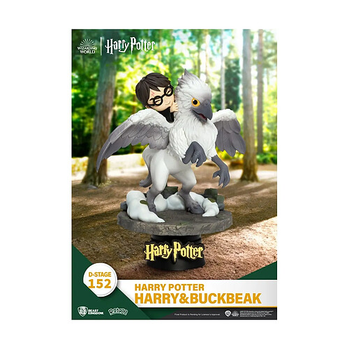 Beast Kingdom Toys Harry Potter - Diorama D-Stage Harry & Buckbeak 16 cm