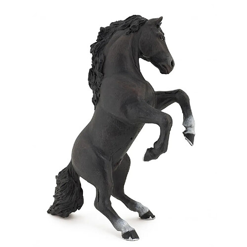 Cheval cabré noir PAPO figurine