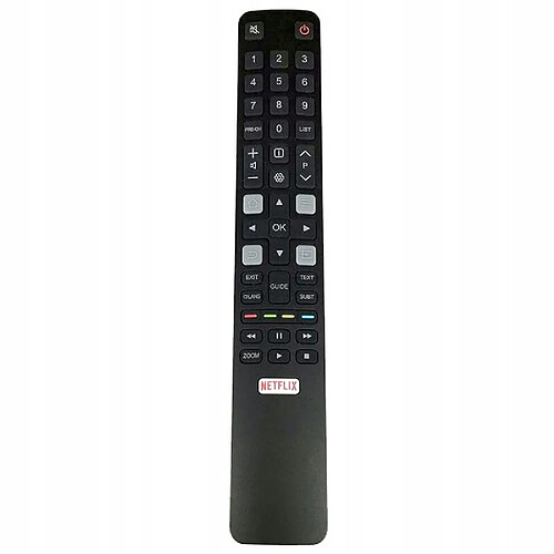 GUPBOO Télécommande Universelle de Rechange Pour téléviseur intelligent TCL 32S6000S 40S6000FS 43S6000FS U55P