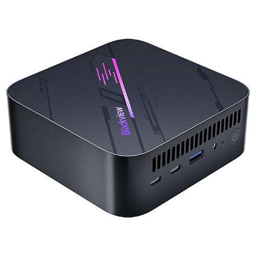 Mini PC Blackview MP100, AMD Ryzen 7 5700U 8 cœurs Max 4,3 GHz, 16 Go de RAM 512 Go de SSD