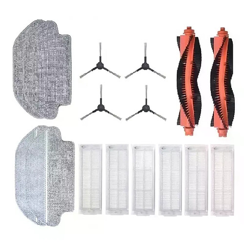 Kit de filtres Hepa pour aspirateur Robot Xiaomi Mijia STYJ02YM, brosse principale latérale, balayage, vadrouille, AD STYJ02YM