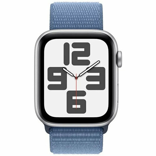 Montre intelligente Apple Watch SE GPS 40mm 44 mm Bleu Argenté